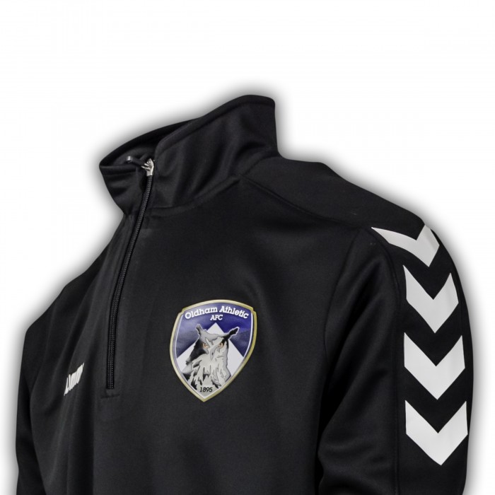 Oldham 20-21 Players Training 1/2 Zip Sweat - Adul
