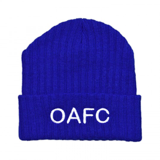 Oldham Adult OAFC Ribbed Beanie
