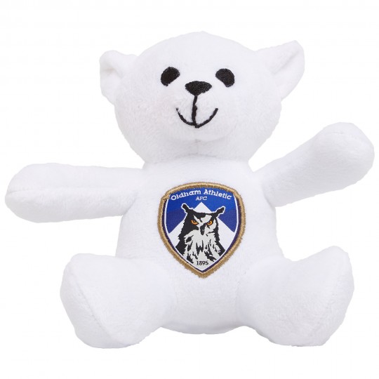 Oldham White Beanie Bear