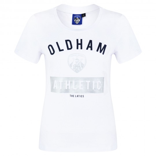 Oldham Foil Print T-Shirt - Womens