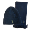 Oldham Adult Ribbed Beanie Set