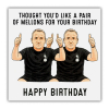 Oldham Mellons Birthday Card