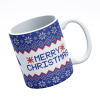 Oldham Knitted Christmas Mug