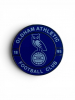 Oldham Round Crest Pin Badge