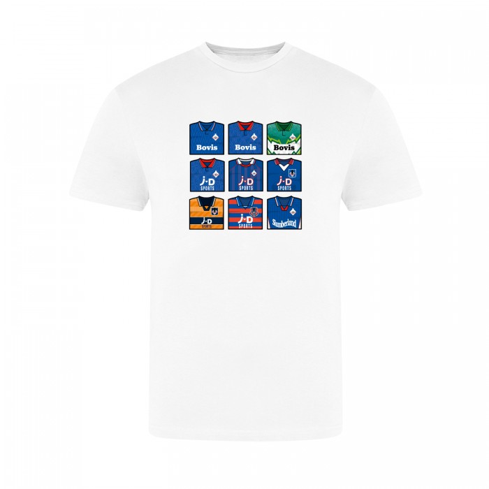 Oldham 90's Shirts Graphic Tee - Adult