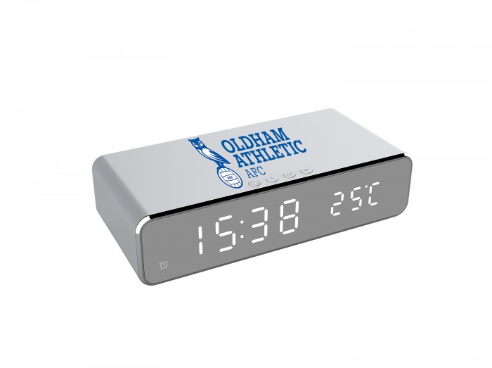 Oldham Wireless Charging Alarm Clock