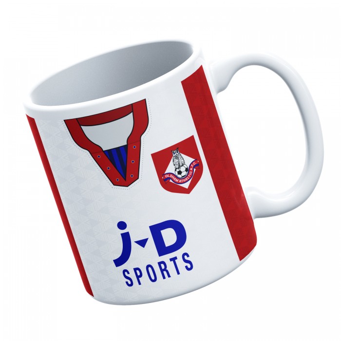 Oldham Retro Kit Mug 92-94 Away