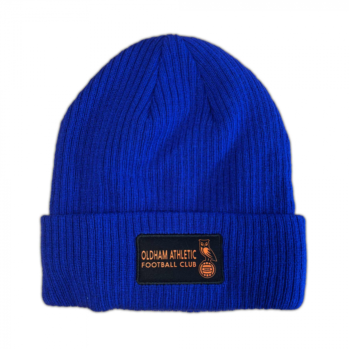 Oldham Adult Ribbed Patch Beanie 