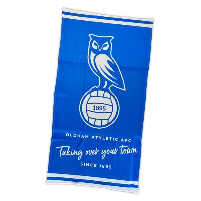 Oldham Taking Over Beach Towel