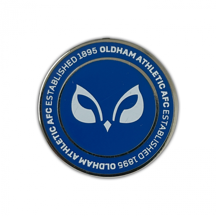 Oldham Owl Pin Badge