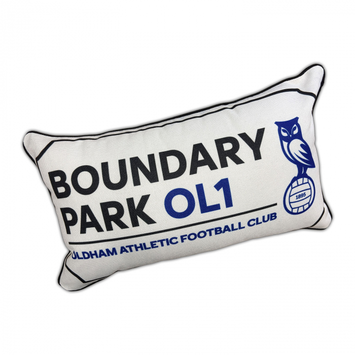Oldham Street Sign Cushion