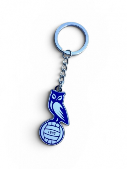 Oldham Owl Crest Keyring