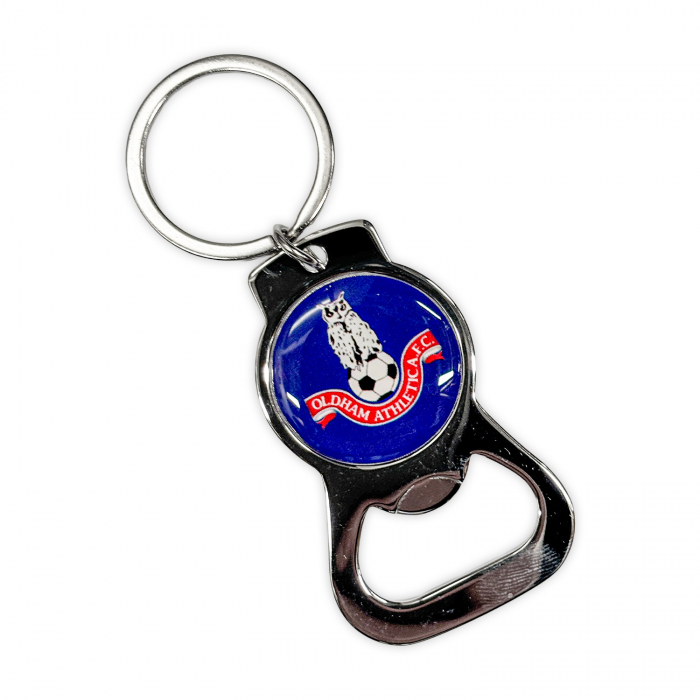Oldham 90s Retro Crest Bottle Opener