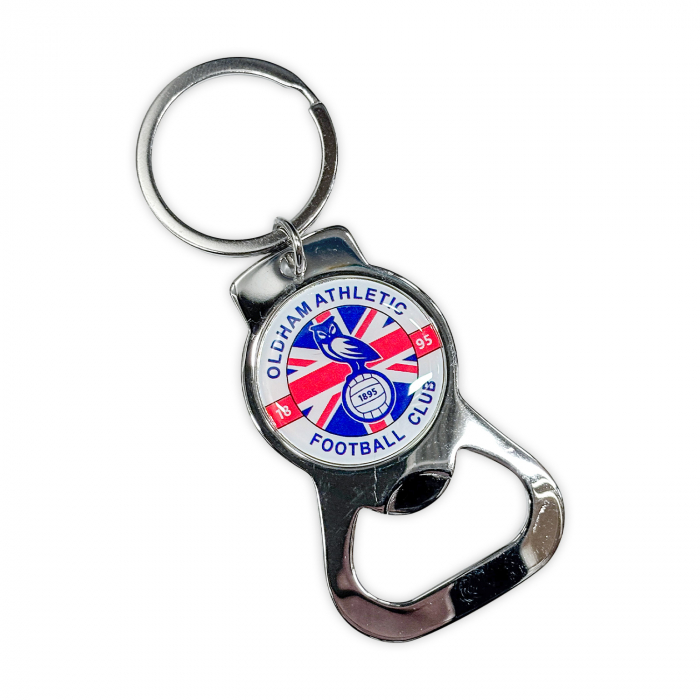 Oldham Union Jack Bottle Opener