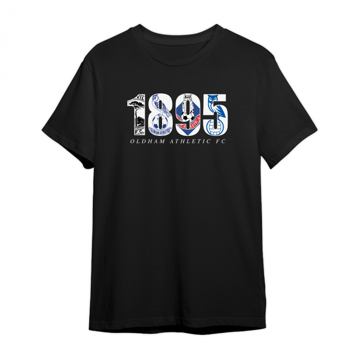 Oldham Adult 1895 Heritage Crest Graphic Tee