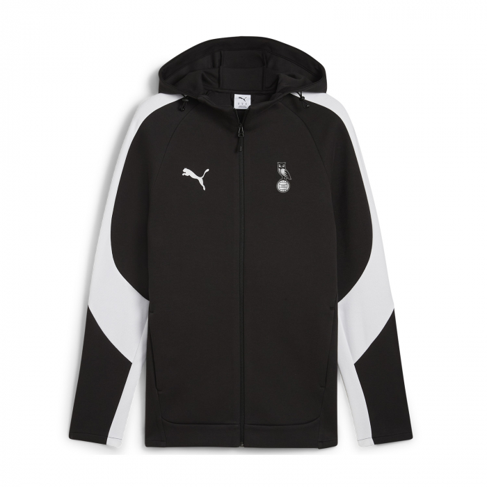 Oldham 26/27 Hooded Travel Jacket Junior Black