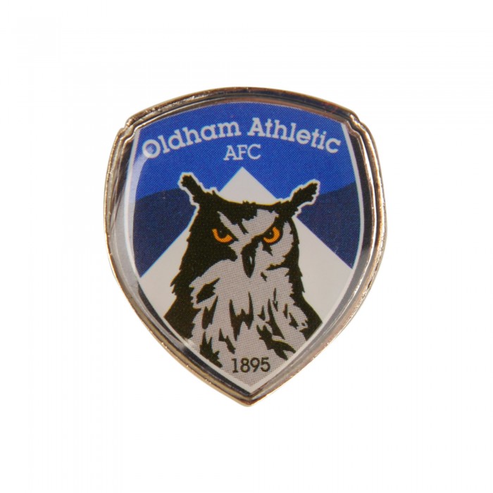 Oldham Full Colour Crest Badge 