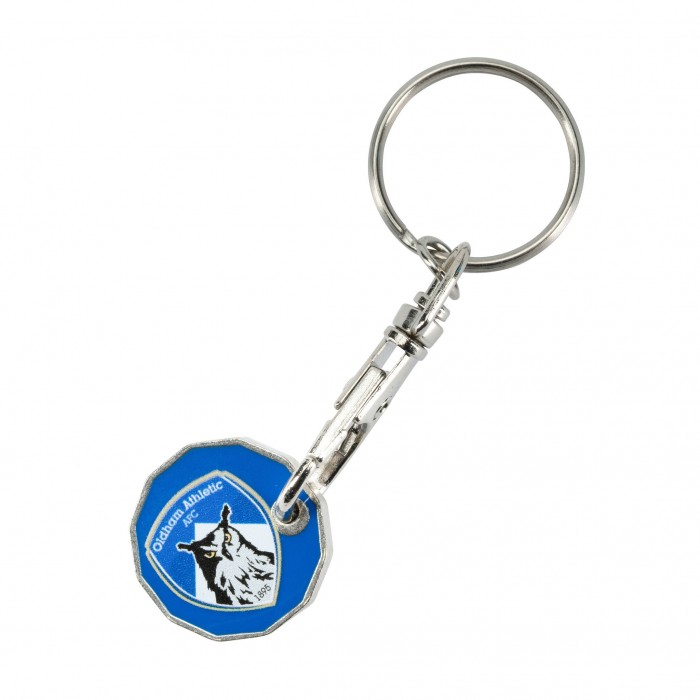 Oldham Trolley Disc Keyring